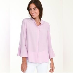 Maje Bell-Sleeve Charly Blouse Size 3 (large)